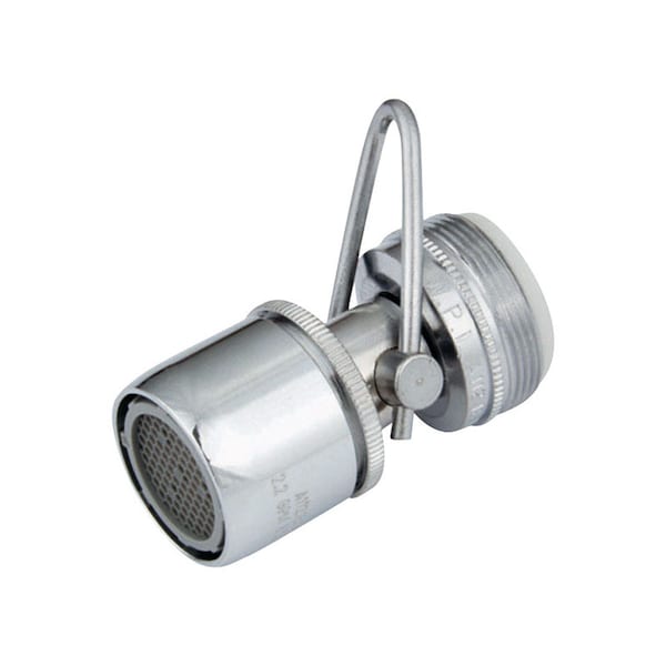 Keeney Mfg Whedon SaverAerator Dual Thread 15/16 in.-27M x 55/64 in.-27F Chrome Plated Swivel Aerator SV5C - main